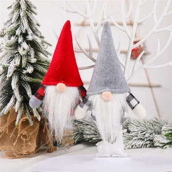 

Faceless Doll Pendants Christmas Tree Decoration Hanging Ornaments Crafts Gifts Xmas New Year Party Wedding Home Decor 63280