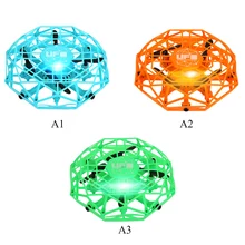 Анти-столкновения Летающий алмаз НЛО Вертолет ручной шар самолет зондирования мини индукционный Дрон дети электрическая игрушка дропшиппинг