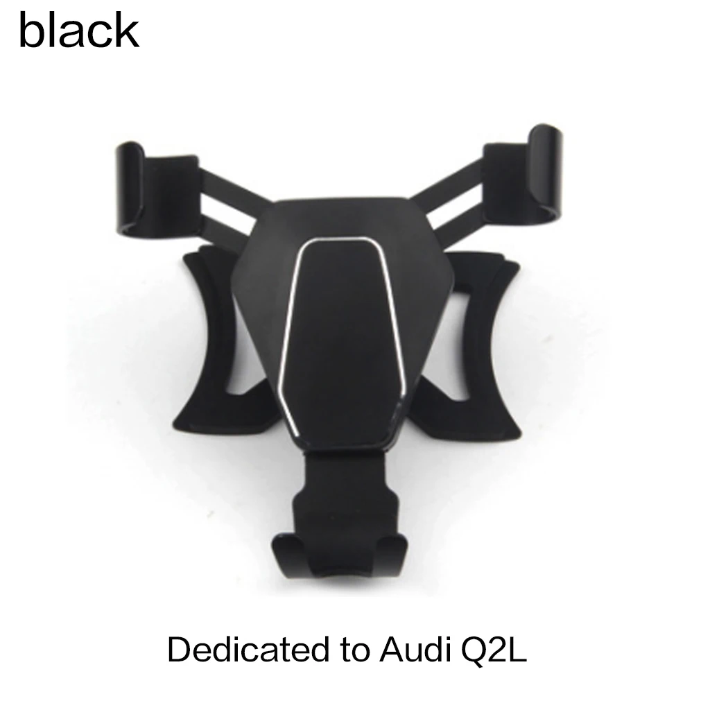 black Автомобильный держатель для телефона с поворотом на 360 градусов, держатель для зарядки, подставка для мобильного телефона iPhone Xiaomi - Цвет: black