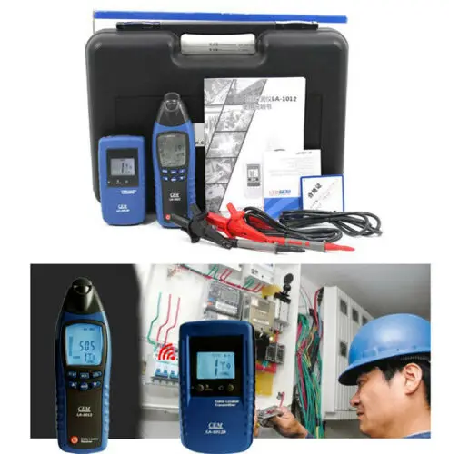 

Underground General Cable Meter Wire Finder Tester Tracer Kit Tracking underground cables With English instruction manual