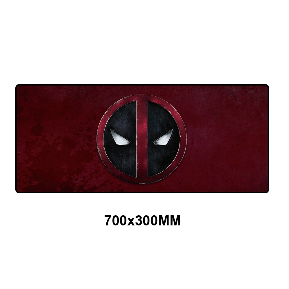 SS-006 Deadpool высокоскоростной коврик для мыши Большой xl игровой коврик для мыши Lockedge коврик для мыши Клавиатура коврик для мыши большая мышь компьютерные игровые коврики 700x300 - Цвет: SS-006