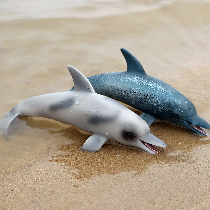 

NEW Entity ocean sealife Spotted dolphin Model sea life animals kids learning toys For children Collection gift 20CM