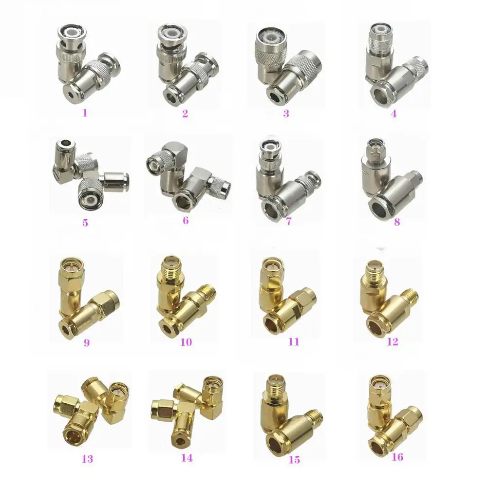 1 шт. BNC / TNC SMA RP-SMA RPSMA зажим RG316 RG174 LMR100/ RG58 RG142 LMR195 RG8X LMR240 RG8 LMR400 RF разъем адаптера |