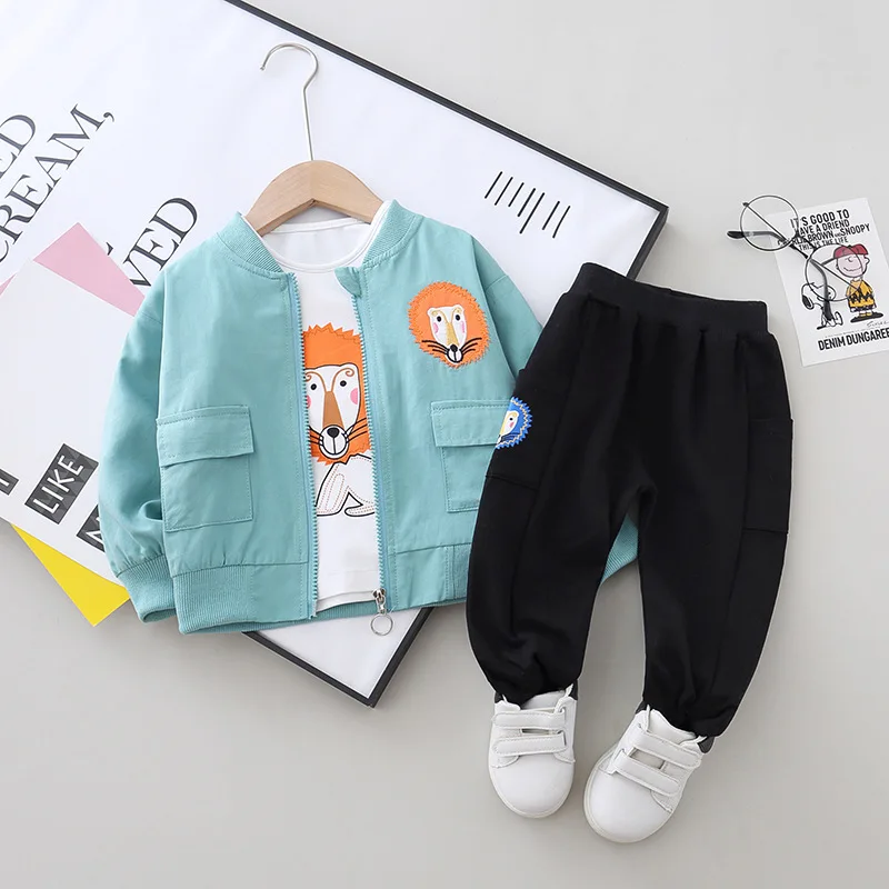 pajamas for baby girl NEW Spring Autumn Children Clothing Set Girls Sports Suit Baby Girls Tracksuit Pocket Children Clothes Sets Kids Clothing Set kid suits