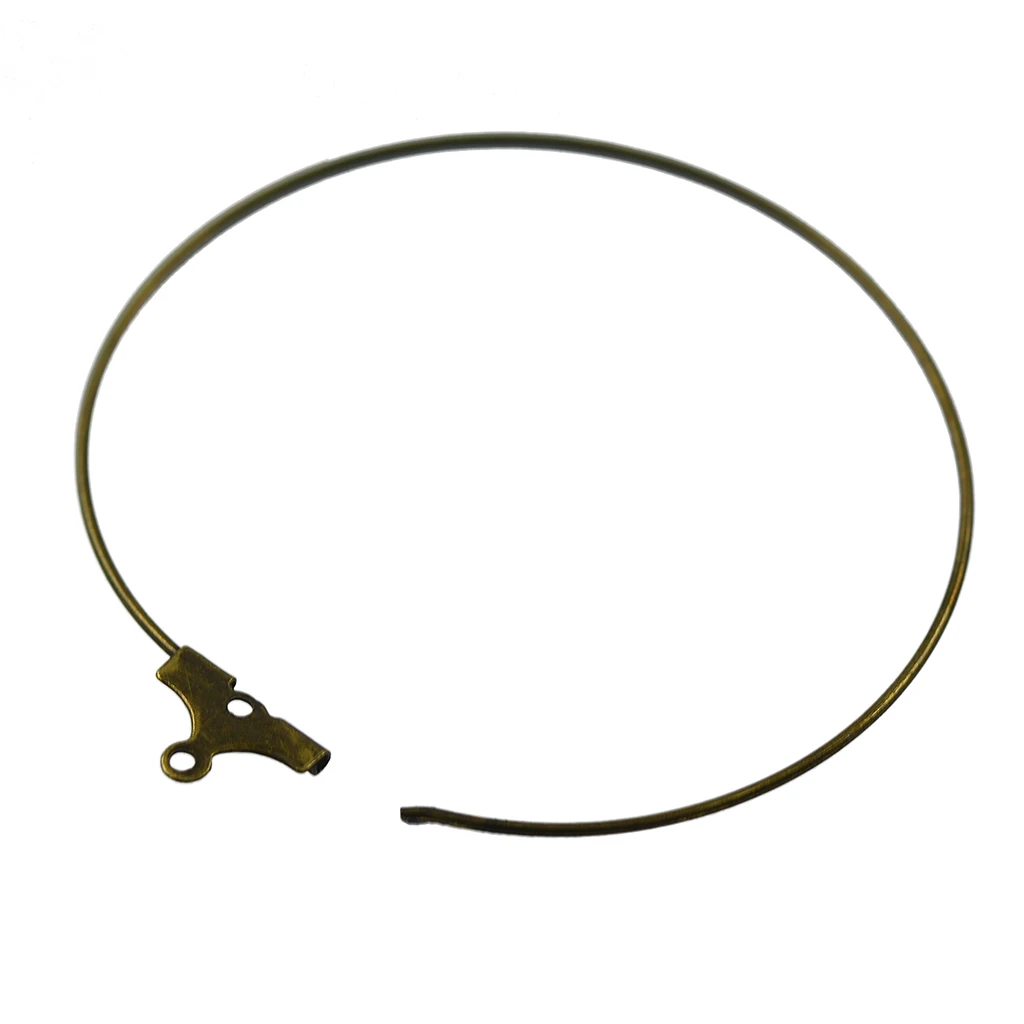 20pcs Beading Hoop Loop Earring Ear Wire Jewelry Making Findings DIY Bronze