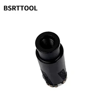 BSRTTOOL 1pc 35mm foret à noyau de diamant avec meuleuse d'angle à filetage 5/8-11 pour diamant carreaux de céramique granit marbre 3