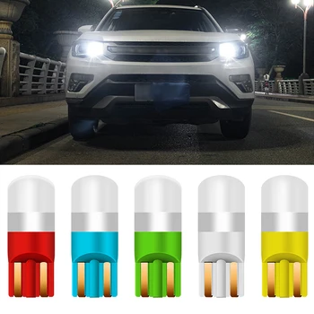 

2 Pcs T10 W5W LED Reading 3030 SMD 350LM Light for Car Office Vehicle Dome Door Accessories Pure White 6000K