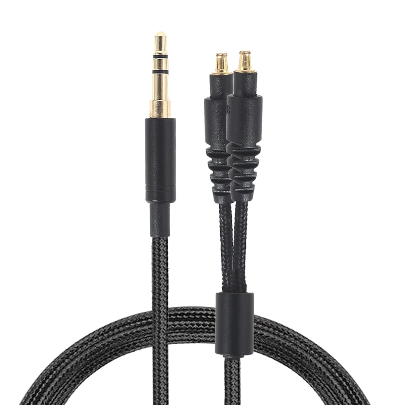 ATH-ADX5000 Cable de actualización de audio de repuesto compatible con auriculares Audio-Technica ATH-MSR7b ATH-AP2000Ti de 1,5 metros ATH-ES770H ATH-ESW990H ATH-SR9 