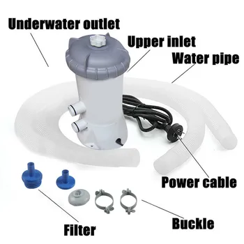 

Swimming Pool Cleaning Tool Swimming Pool Filter Pump 220V Electric Swimming Pool Filter Pump Pools Cleaning Tool #YL5