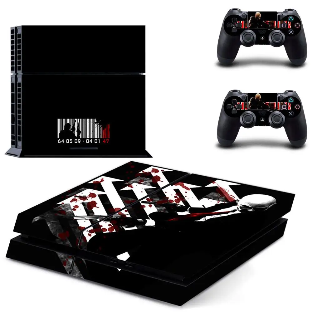 Hitman PS4 Vinly Skin PS 4 стикер Play station 4 наклейки s наклейки Pegatinas Adesivo для консоли playstation 4 и 2 контроллера