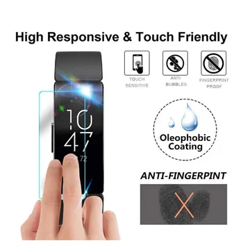 

5pcs Soft TPU Clear Protective Film Guard For Fitbit Inspire/ Inspire HR Bracelet Smart Wristband Full Screen Protector Cover