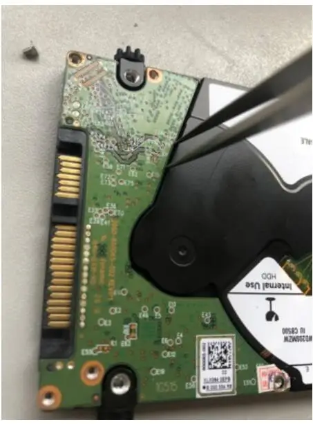 Для PC3000 доступ прошивки поддерживается для платы жесткого диска western digital №