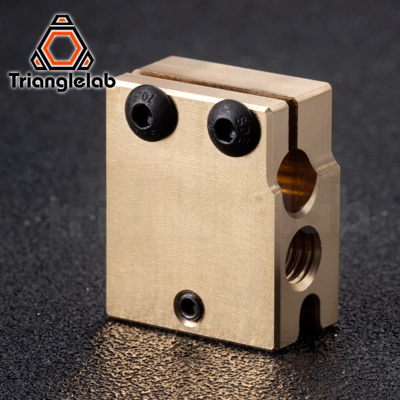 Trianglelab Высокая Температура H59 латунь нагревательный блок Volcano для E3D HOTEND
