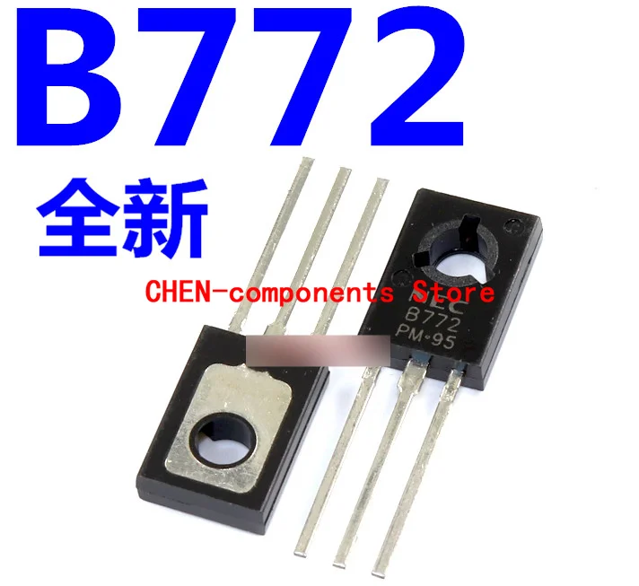 

20 шт., новый Триод B772 2SB772 TO-126, стабильное качество