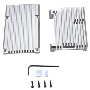 

Aluminum Alloy Radiator Protective Case Metal Cooling Shell for Raspberry Pi 3 Model B/B+ Accessories