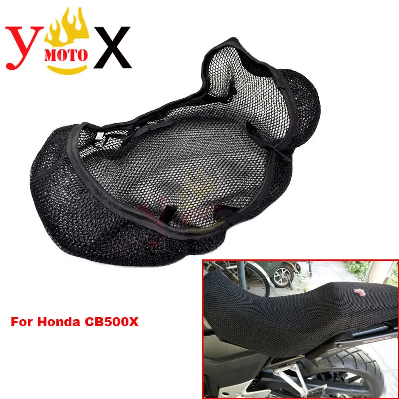 

CB 500X Rally Bike Motorcycle Mesh Seat Cover Cushion Pad Guard Insulation Breathable Sun-proof Net For Honda CB500X CB500 X