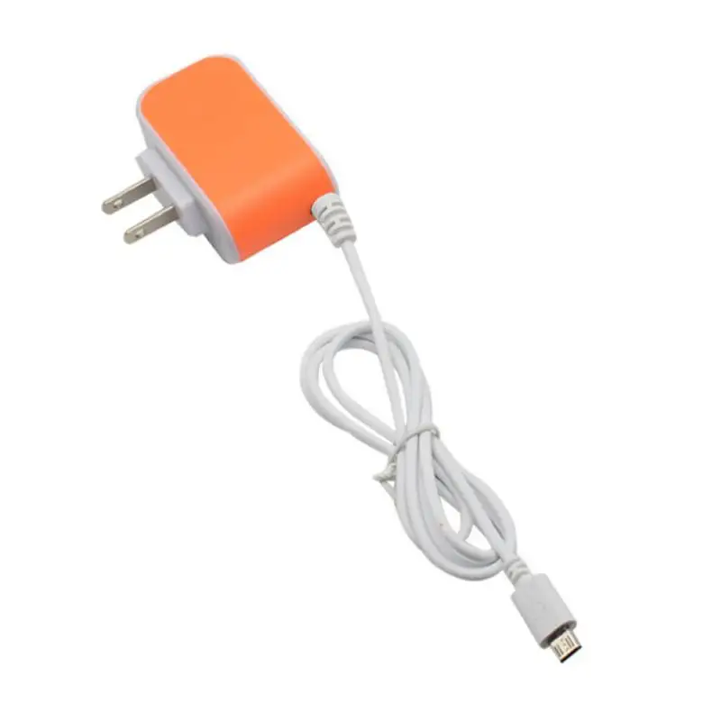 Orange 3 порта USB линия зарядное устройство со светящейся зарядной головкой Путешествия Смарт зарядное устройство подходит для huawei для samsung для Xiaomi - Цвет: Orange