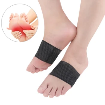 

1 Pair Compression Copper Arch Support Fasciitis Sleeves Remove Pain Relief Heel Spurs Feet Care Tools 6