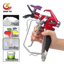 ZHUI TU 3600PSI Профессиональный безвоздушный распылитель краски пистолет-распылитель мастики для вагнера титана насос высокого давления безвоздушный распылитель