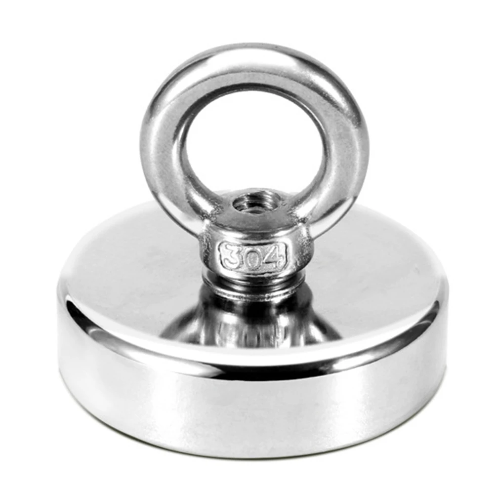 Strong Powerful Round Neodymium Magnet Hook Rescue Magnet Fishing Equipment Hold