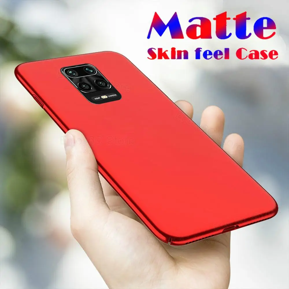 Ультратонкий Жесткий чехол с эффектом потертости для Xiaomi Redmi Note 9 8T 8 7 6 5 Pro 8A 7A 10X