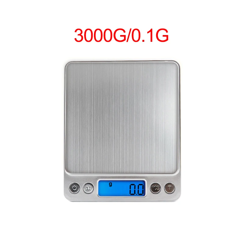 Новинка 500/0. 01 г 3000 г/0,1 г ЖК портативные мини электронные цифровые весы Карманный чехол почтовые кухонные ювелирные весы - Цвет: 3000g-0.1g