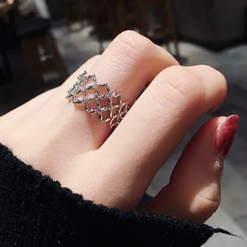 

GR2001 Wholesale Simple Ring Fashion Rose Gold Ring Men's and Women's Exclusive Couple Wedding Ring