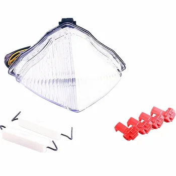 

Motorcycle Tail Light LED Turn Signal For Yamaha YZF R1 2004 2005 2006 Clear Motorbike Indicator Lighting Accessories