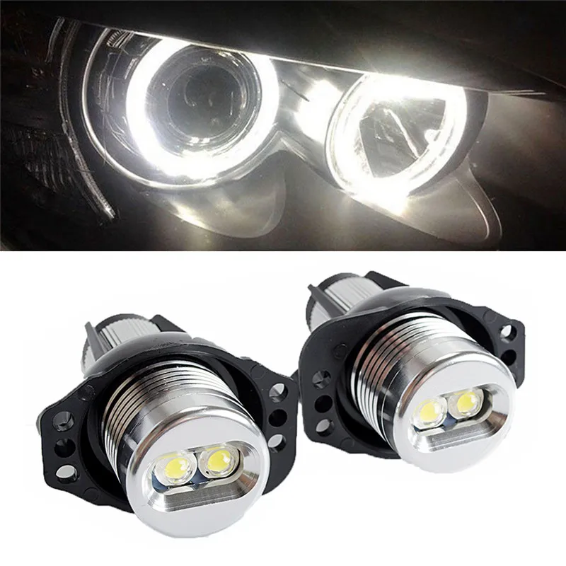 2Pcs 20W LED Headlight Light Bulb Low Consumption High Power Ultra Long