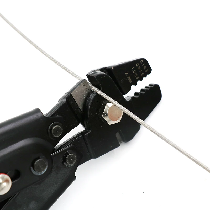 wire rope crimping tool pesca swaging tool 03