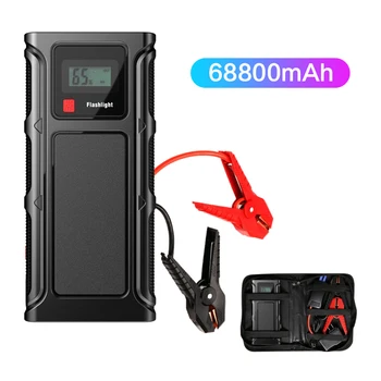 

Car Portable Emergency Start Power 12V 68800mAh Charging Power Supply Auto Battery Jump Starter Power Bank Car Accessories