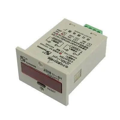 

DC 24V Resettable 6 Digit 0.36" LED Display Screen No Voltage Digital Counter
