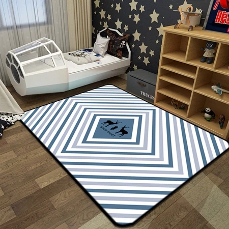 Carpet3 Носки с рисунком медведя из мультика волк половой коврик с оленями, Северный Рождественский Стиль Добро пожаловать коврик для приготовления пищи на воздухе у входа в спальню коврик для кухонь, ванных ковер - Цвет: Carpet3