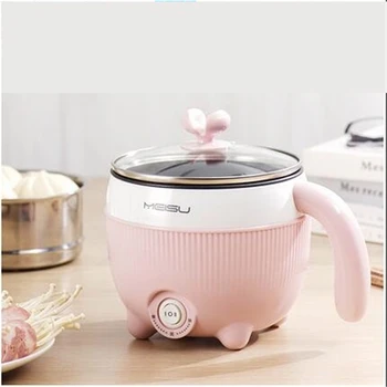 

220V Multifunction Electric Cooking Pot Household Mini Cooking Machine Non-stick /Stainless Steel Inner Available Multi Cooker