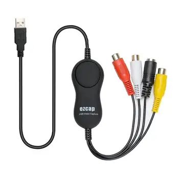 

UVC USB2.0 Video audio capture card for windows mac linunx android os, capture old analog video audio from VHS, V8, Hi8,DVD