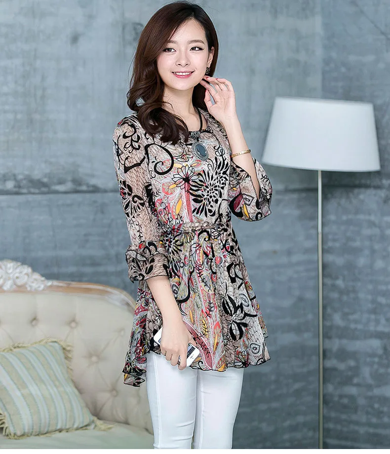 

Hot Selling Summer New Style Korean-style Fashion Large Size Loose-Fit Large GIRL'S Mid-length Full Body Dress