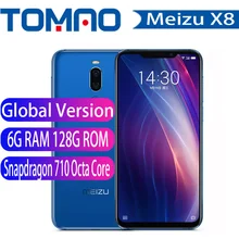 Meizu Snapdragon 710 X8 Smartphone 4GB 6GB 64GB 4gbb WCDMA/LTE/GSM Adaptive Fast Charge