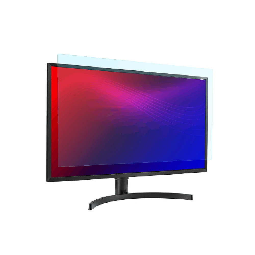 Blue Light Blocking Screen Protector 2 Sides Optional Installation Anti Glare Film For 23'' Monitor 16:9 Aspect Ratio monitor screen film