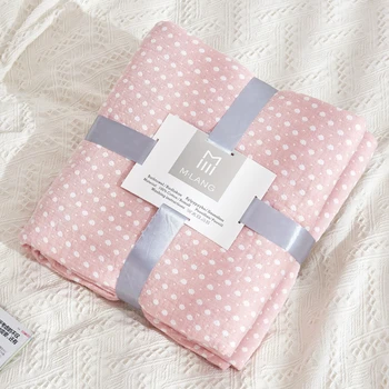 

4-tiers Gauze Single Double Towel Blanket Soft Breathable Cotton Home Office Nap Blanket Air-conditioning Quilt