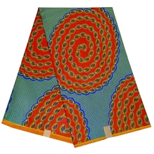 Анкара Африканский Воск принты воск текстильные туфли в форме голландских башмаков из вощенной ткани полиэстер высокое качество в африканском стиле оранжевого цвета с принтом в виде ткань батик