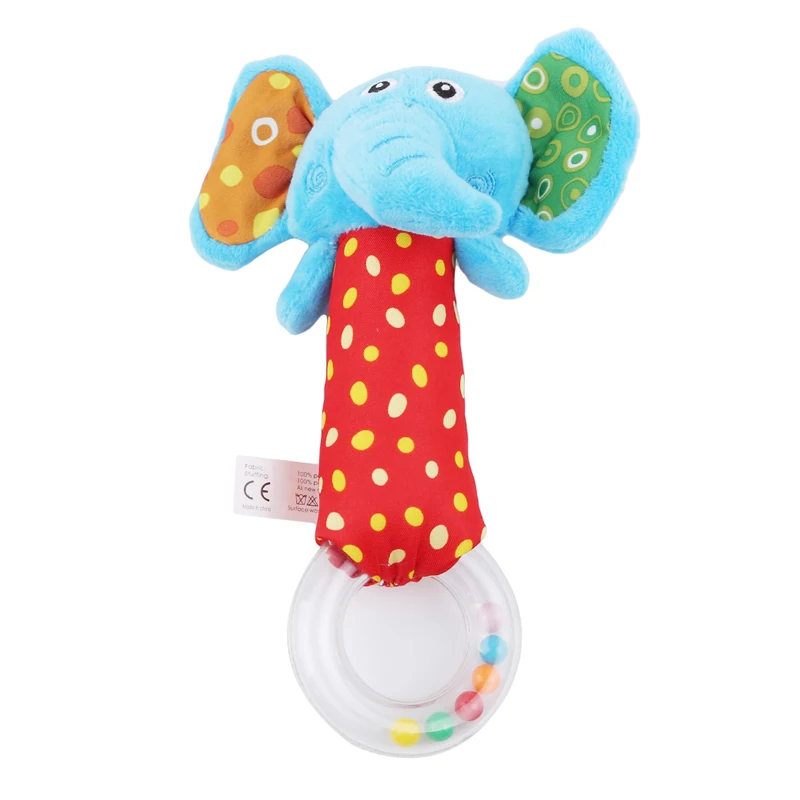 0-12 месяцев, детские игрушки-животные, мягкая плюшевая погремушка Bebe, детская кровать, колокольчик, пищалка, игрушка, детские развивающие мобильные музыкальные игрушки