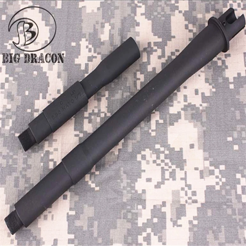 Внешняя трубка Big Dragon 14 5 дюйма (10 + 4 дюйма) или дюймов M4 Series для Marui G & P CYMA Airsoft AEG M20