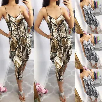 

Women Strappy Bib Cargo Pants Hip Hop Harem Pants Jumpsuit Romper Playsuit Women Ladies Clubwear Backless Trousers