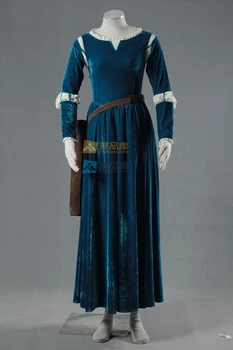 

Female Princess Merida Adult Costume Brave Merida Cosplay Dress Film/Movie Party Halloween Costumes Custom Plus Size