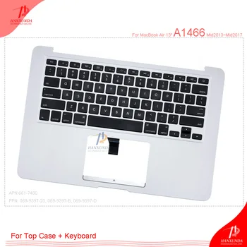 

Original replacement top case keyboard for Macbook Air 13 A1466 661-7480 069-9397-B 069-9397-D keyboard top case US