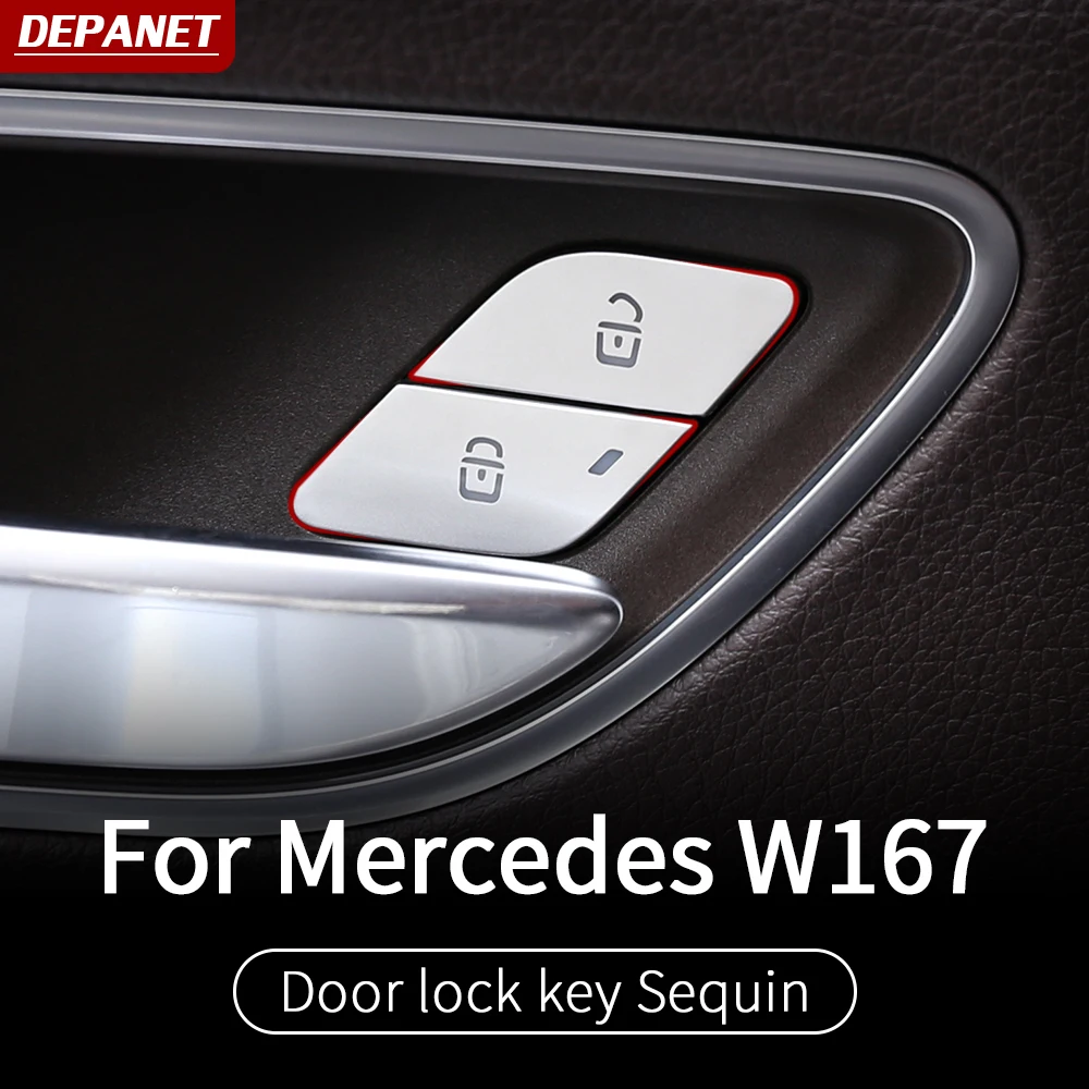 Разблокированная полоса замка для Mercedes GLE W167 V167 350 450 500e gls w167 500 550x167 аксессуары