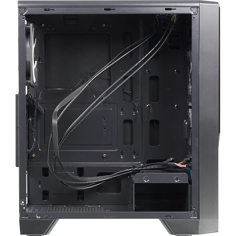 Корпус Zalman S1 черный без БП ATX 2x120mm 2xUSB2.0 1xUSB3.0 audio bott PSU