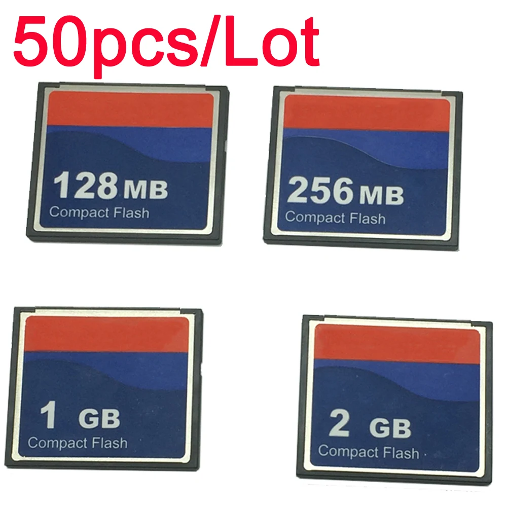 Wholesale 50pcs/Lot brand new industrial Compact Flash CF Card 64MB