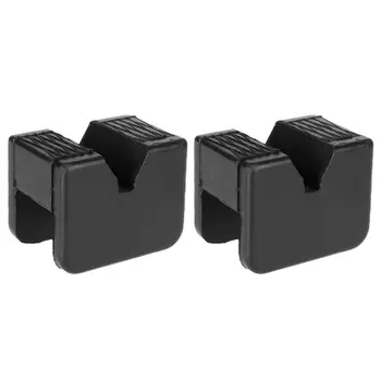 

Universal Square Slotted Frame Rail Floor Jack Guard Adapter Pad For Vehicle Repair