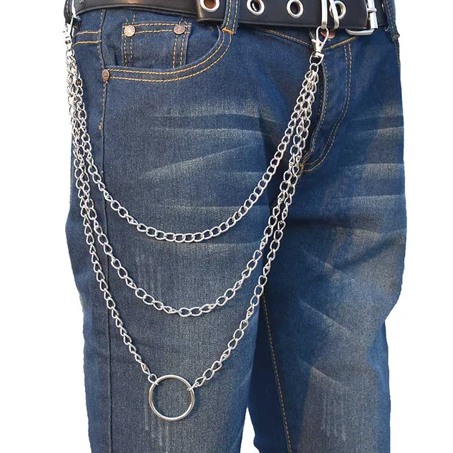 Trendy Belt Key Chain Waist Pants Chain 